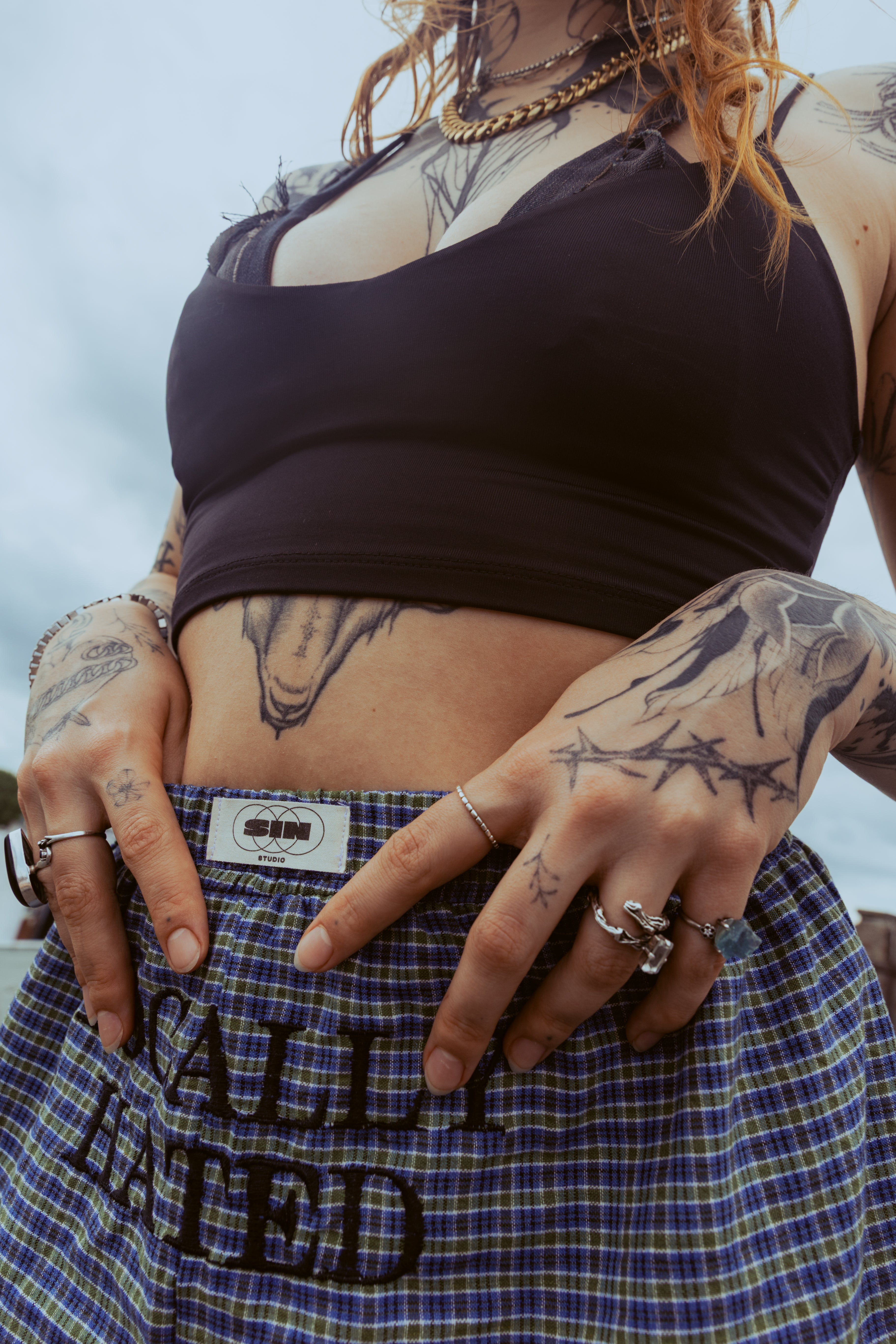 STITCHED BOXER SHORTS SHORT