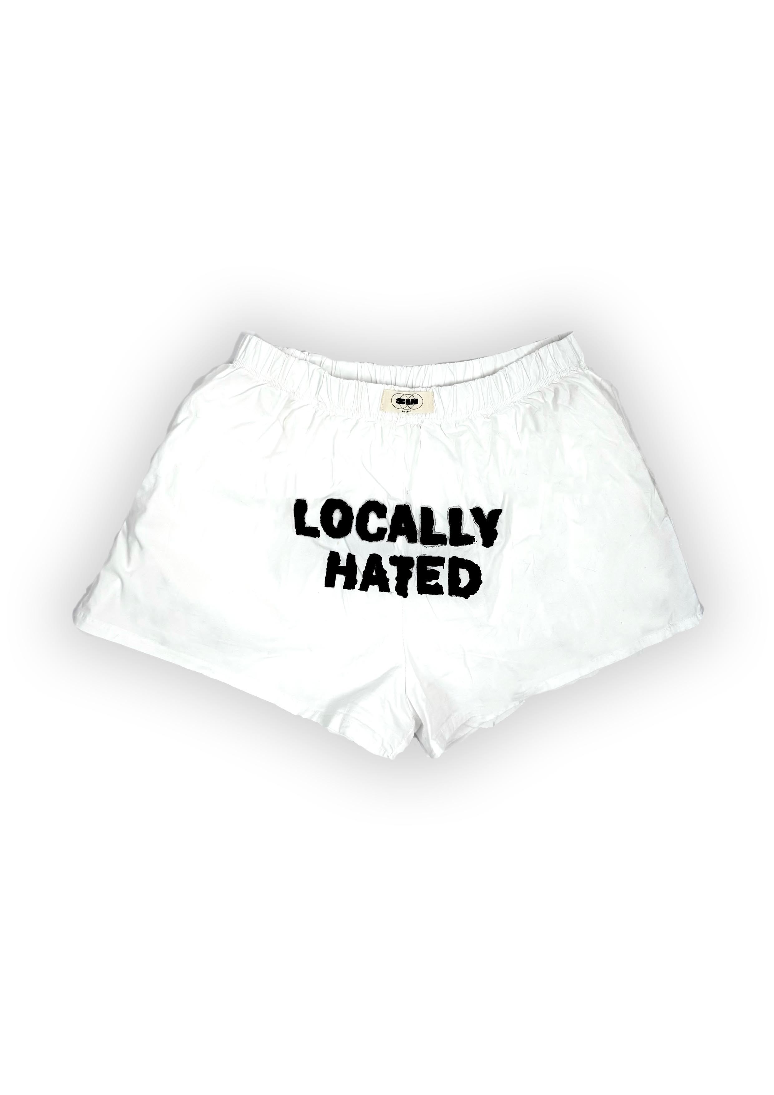 PRINTED BOXER SHORTS SHORT